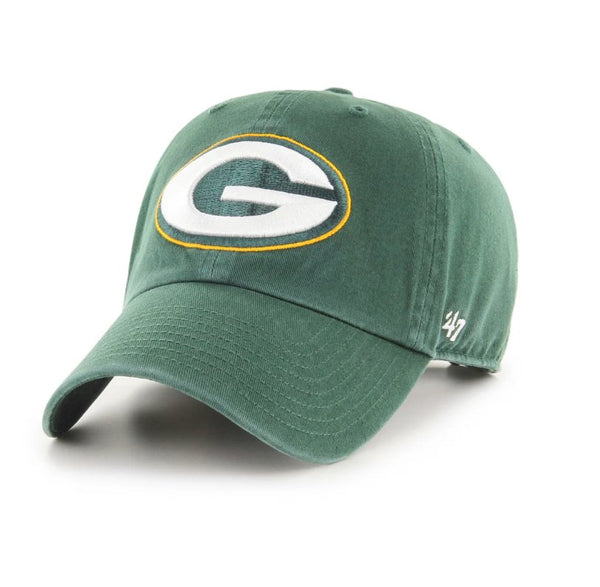 Green Bay Packers 47Brand Clean Up Green - Cartes Sportives Rive Sud