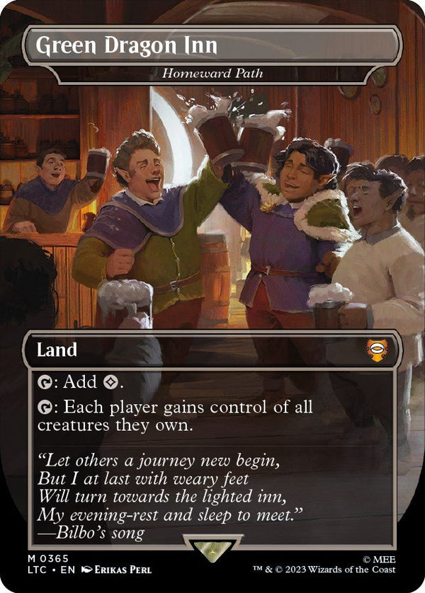 Green Dragon Inn - Homeward Path [LTC - 365] - Cartes Sportives Rive Sud