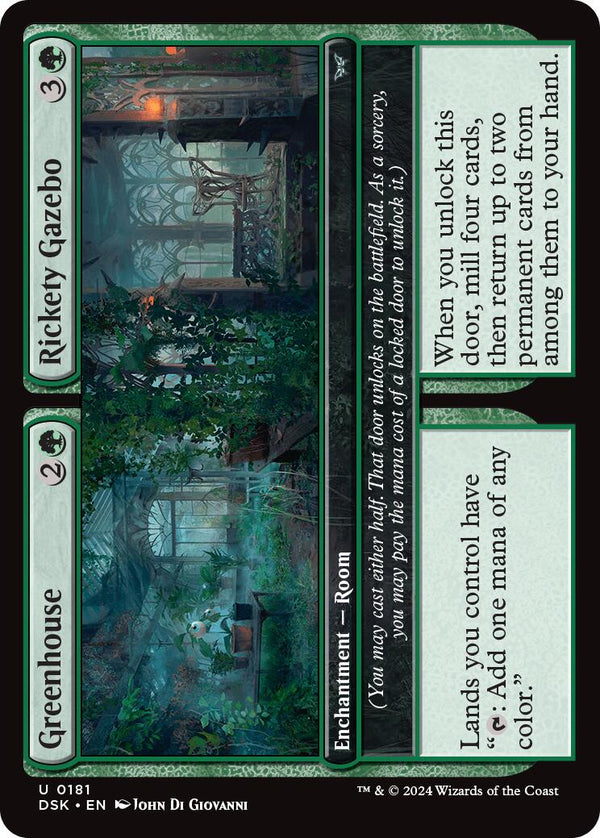 Greenhouse // Rickety Gazebo [DSK - 181] - Cartes Sportives Rive Sud