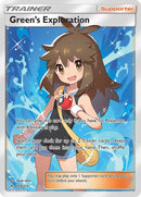 Green's Exploration (Full Art) [SM10 - 209/214] - Cartes Sportives Rive Sud