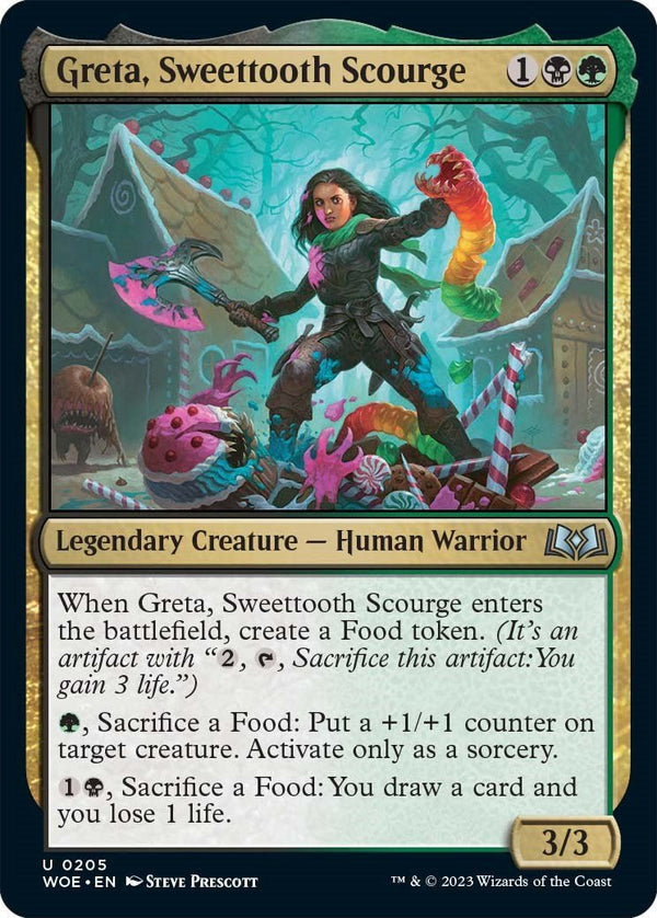 Greta, Sweettooth Scourge [WOE - 205] - Cartes Sportives Rive Sud