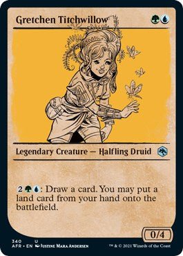 Gretchen Titchwillow (Showcase) [AFR - 340] - Cartes Sportives Rive Sud