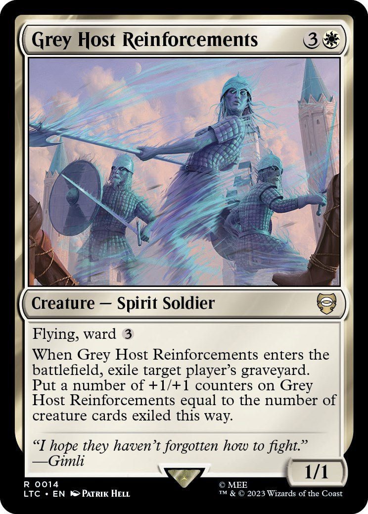 Grey Host Reinforcements [LTC - 14] - Cartes Sportives Rive Sud
