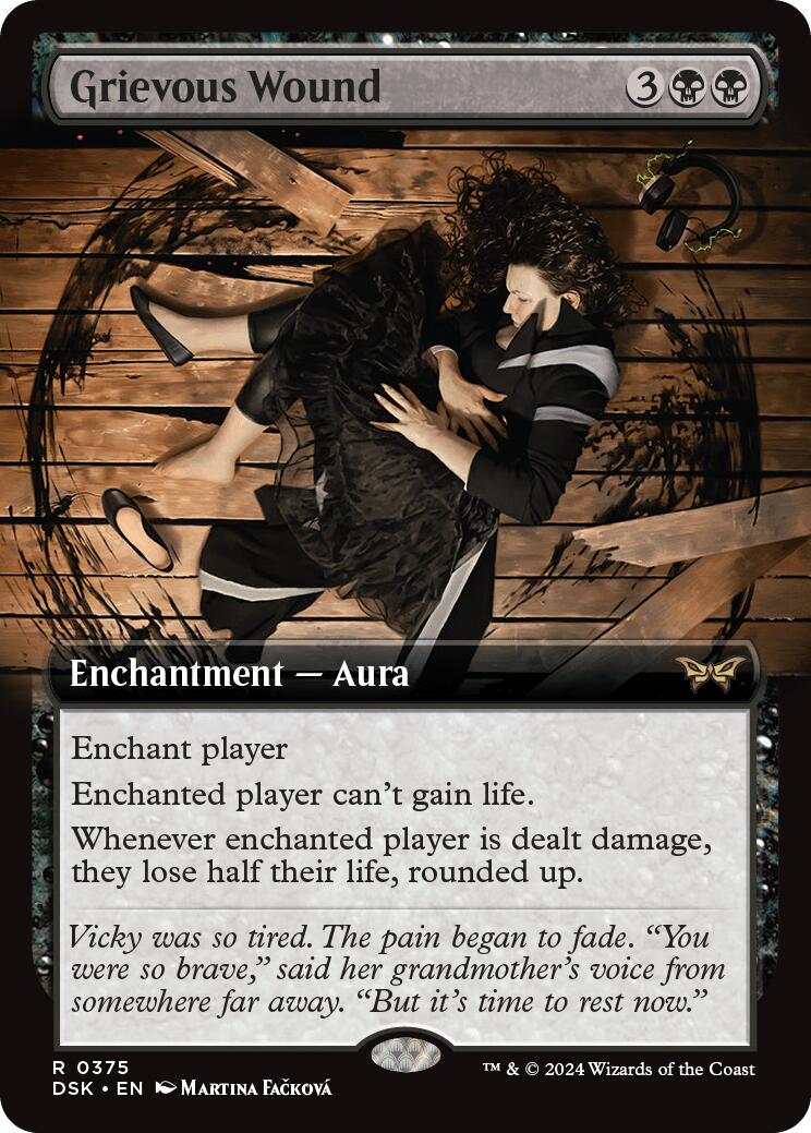 Grievous Wound (Extended Art) [DSK - 375] - Cartes Sportives Rive Sud
