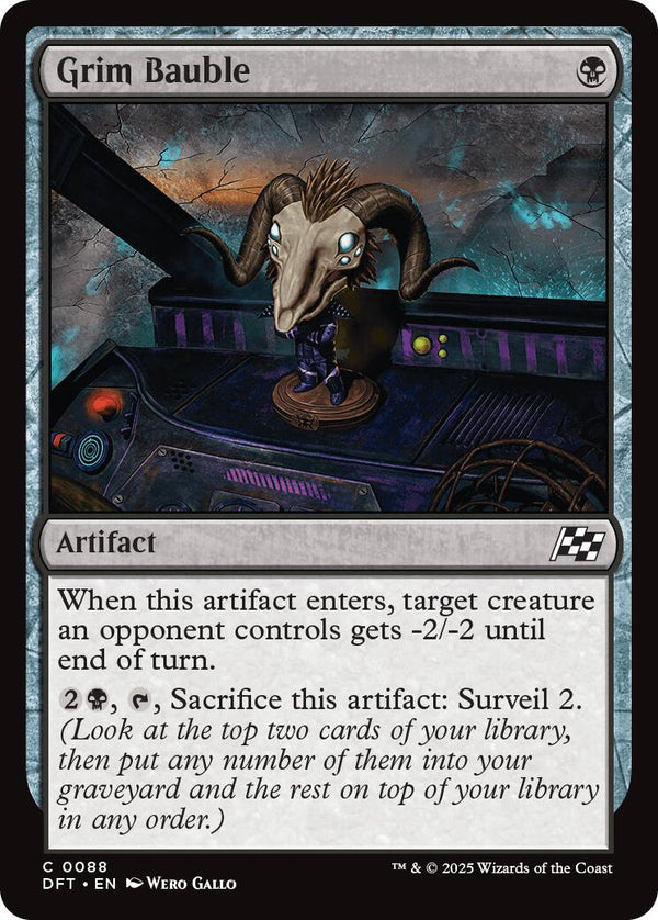 Grim Bauble [DFT - 88] - Cartes Sportives Rive Sud