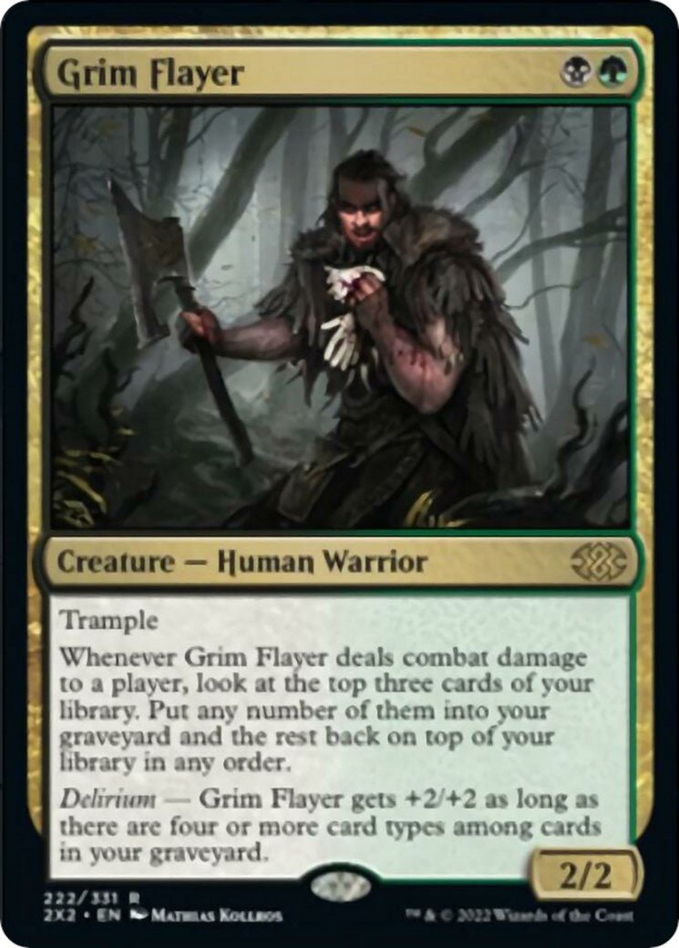 Grim Flayer [2X2 - 222] - Cartes Sportives Rive Sud