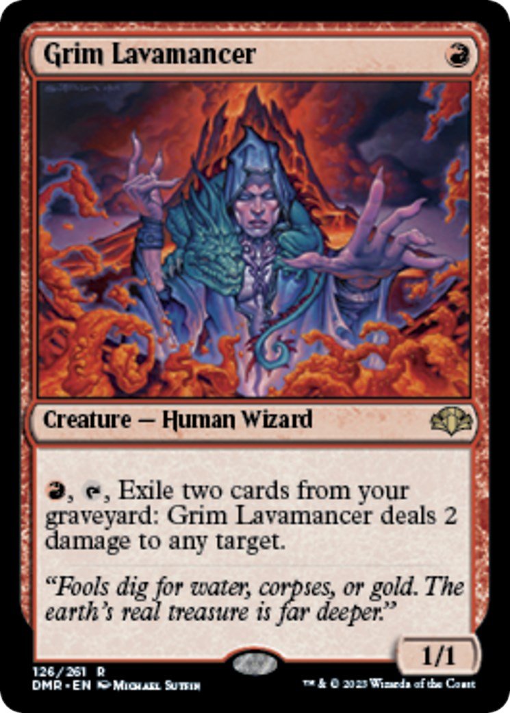 Grim Lavamancer [DMR - 126] - Cartes Sportives Rive Sud