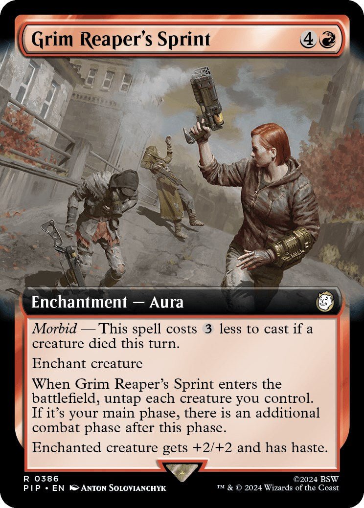 Grim Reaper's Sprint (Extended Art) [PIP - 386] - Cartes Sportives Rive Sud