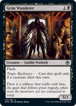 Grim Wanderer [AFR - 107] - Cartes Sportives Rive Sud