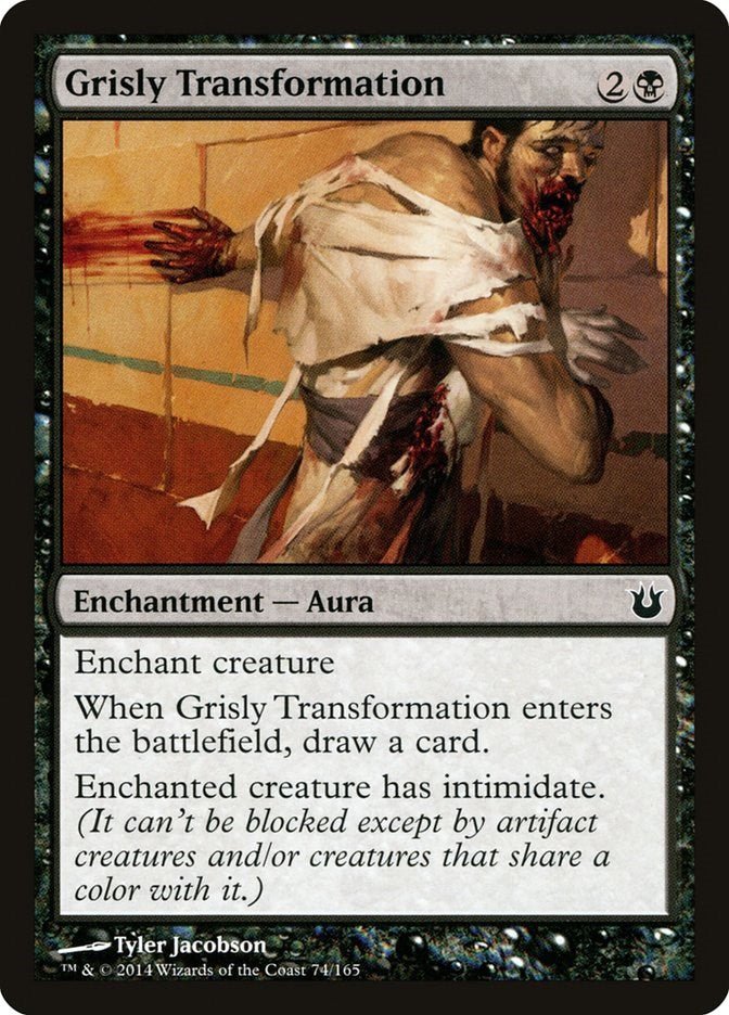 Grisly Transformation [BNG - 74] - Cartes Sportives Rive Sud