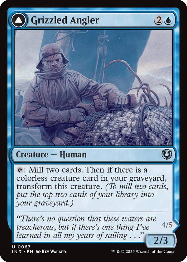 Grizzled Angler [INR - 67] - Cartes Sportives Rive Sud