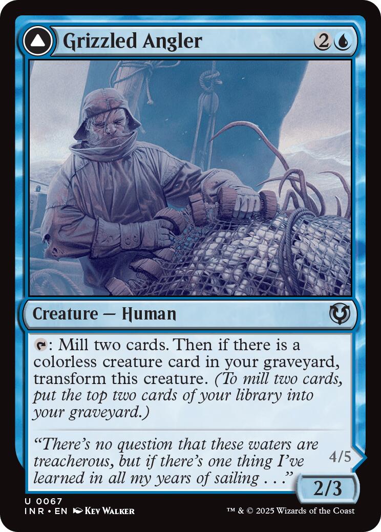 Grizzled Angler [INR - 67] - Cartes Sportives Rive Sud
