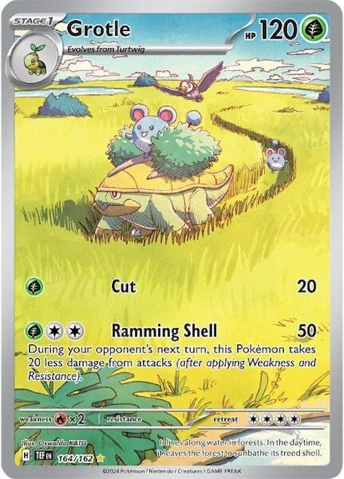 Grotle - 164/162 [TEF - 164/162] - Cartes Sportives Rive Sud