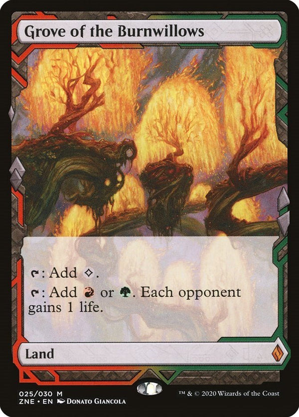 Grove of the Burnwillows [ZNE - 25] - Cartes Sportives Rive Sud