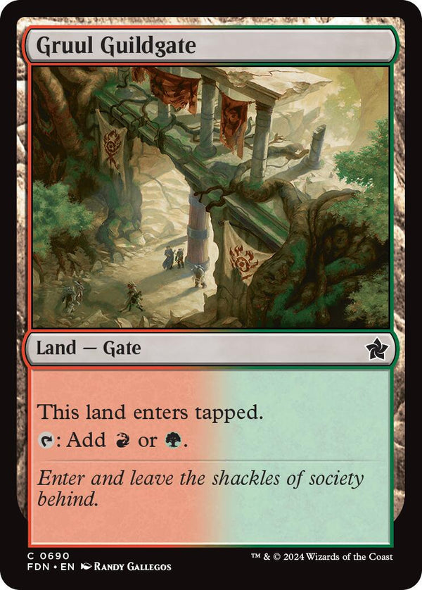 Gruul Guildgate [FDN - 690] - Cartes Sportives Rive Sud