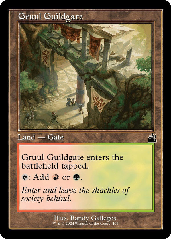 Gruul Guildgate (Retro Frame) [RVR - 403] - Cartes Sportives Rive Sud