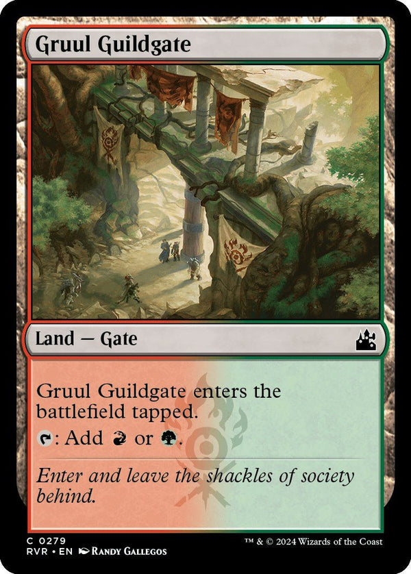 Gruul Guildgate [RVR - 279] - Cartes Sportives Rive Sud