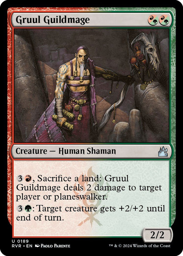 Gruul Guildmage [RVR - 189] - Cartes Sportives Rive Sud
