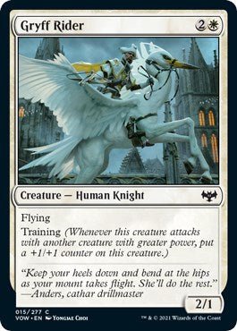 Gryff Rider [VOW - 15] - Cartes Sportives Rive Sud