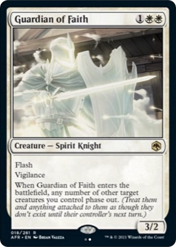 Guardian of Faith [AFR - 18] - Cartes Sportives Rive Sud