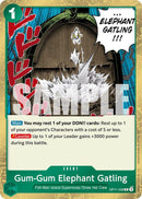 Gum - Gum Elephant Gatling [OP11 - OP11 - 038] - Cartes Sportives Rive Sud