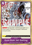 Gum - Gum Jet Gatling (Reprint) [PRB - 02 - OP03 - 072] - Cartes Sportives Rive Sud