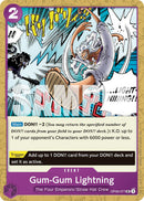 Gum - Gum Lightning (Reprint) [PRB - 02 - OP09 - 077] - Cartes Sportives Rive Sud