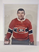 Gump Worsley Picture Autographed Authenticated 8X10 - Cartes Sportives Rive Sud