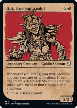 Gut, True Soul Zealot (Showcase) [CLB - 399] - Cartes Sportives Rive Sud