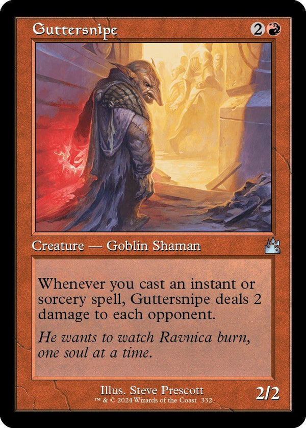 Guttersnipe (Retro Frame) [RVR - 332] - Cartes Sportives Rive Sud