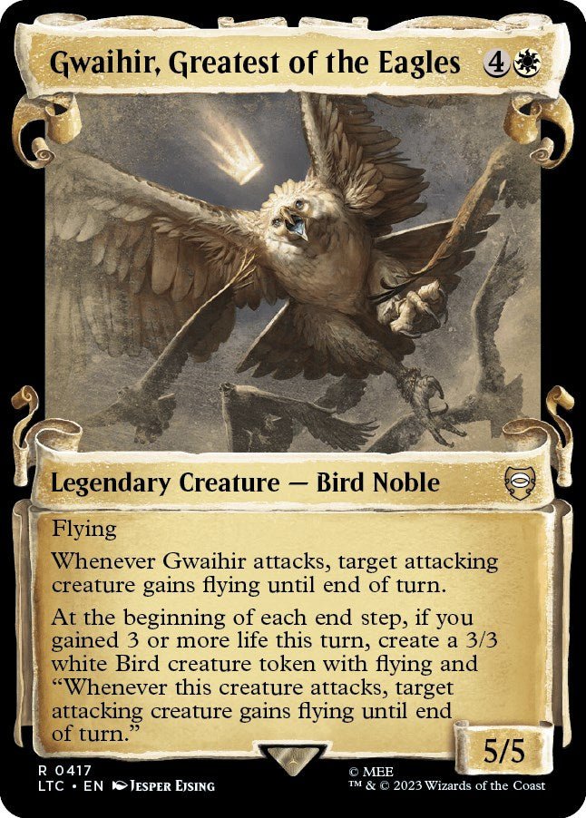Gwaihir, Greatest of the Eagles (Showcase Scrolls) [LTC - 417] - Cartes Sportives Rive Sud