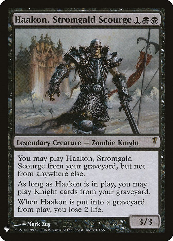 Haakon, Stromgald Scourge [LIST - 61] - Cartes Sportives Rive Sud