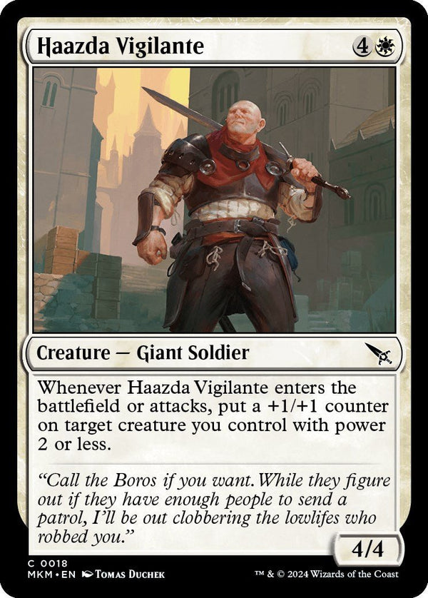 Haazda Vigilante [MKM - 18] - Cartes Sportives Rive Sud