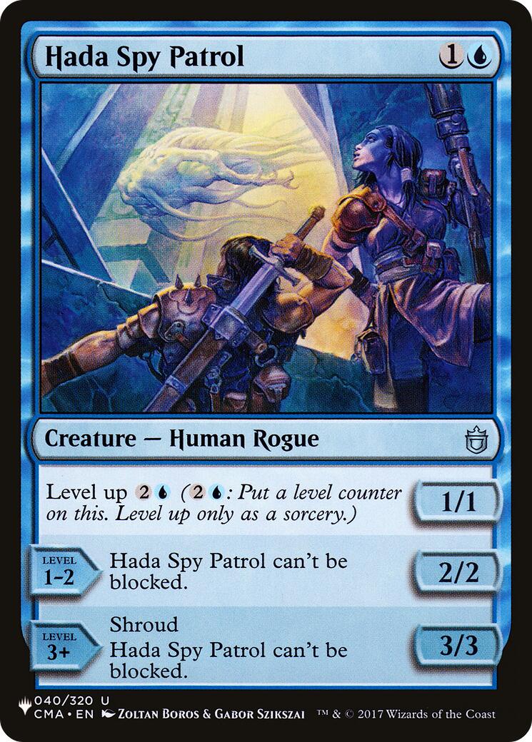 Hada Spy Patrol [LIST - 040/320] - Cartes Sportives Rive Sud