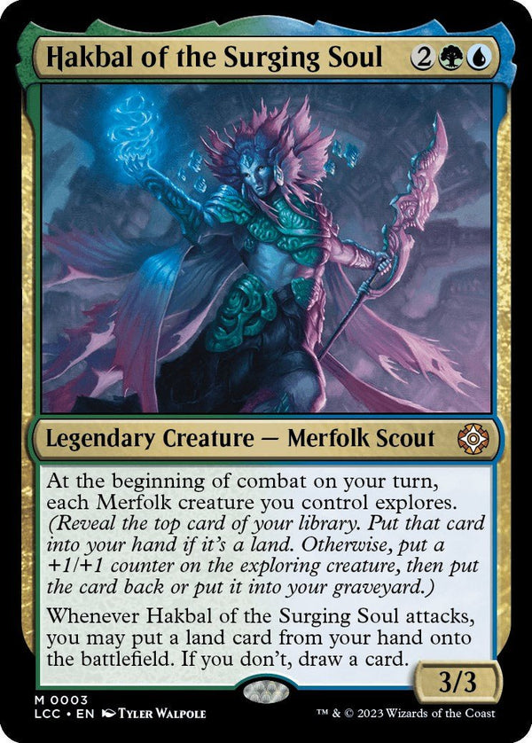 Hakbal of the Surging Soul [LCC - 3] - Cartes Sportives Rive Sud