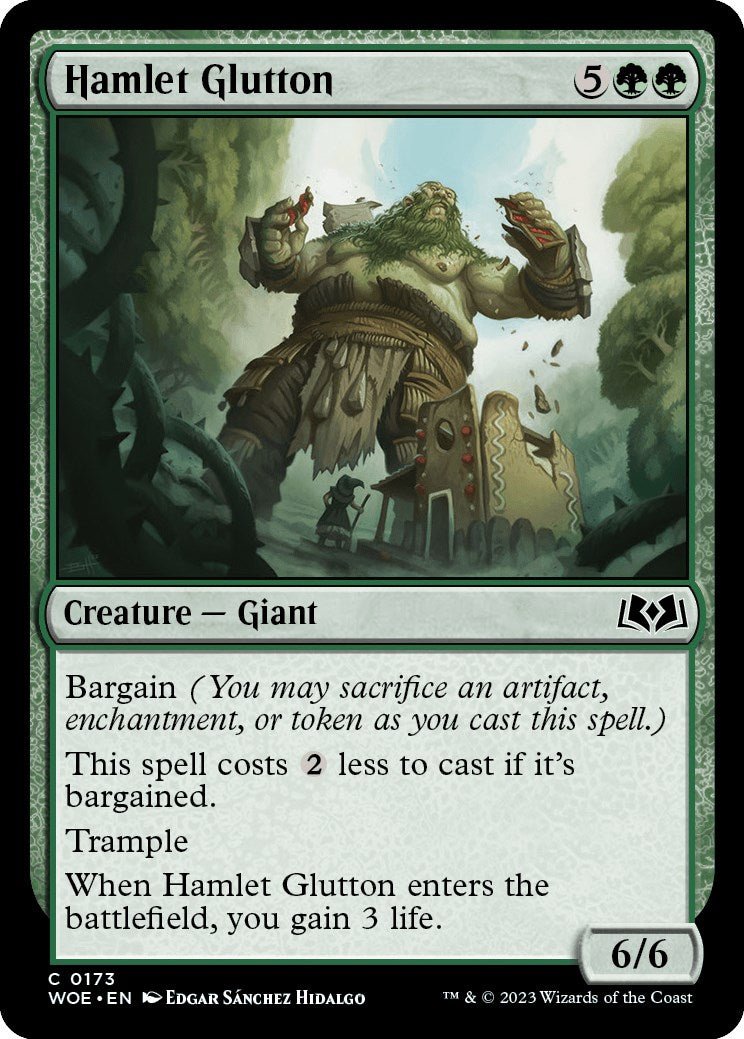 Hamlet Glutton [WOE - 173] - Cartes Sportives Rive Sud