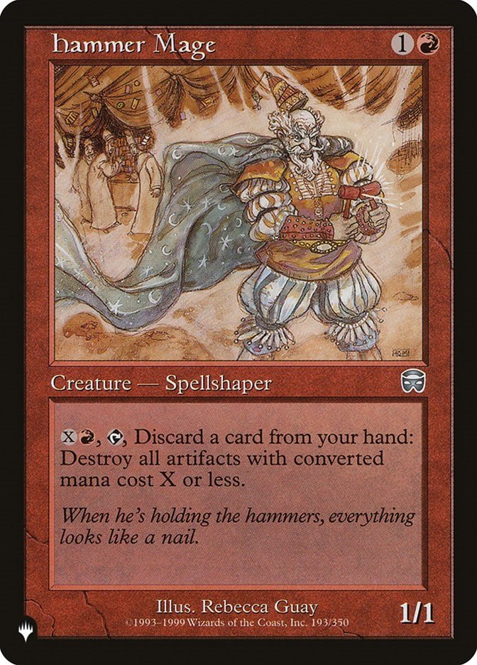 Hammer Mage [LIST - 193/350] - Cartes Sportives Rive Sud