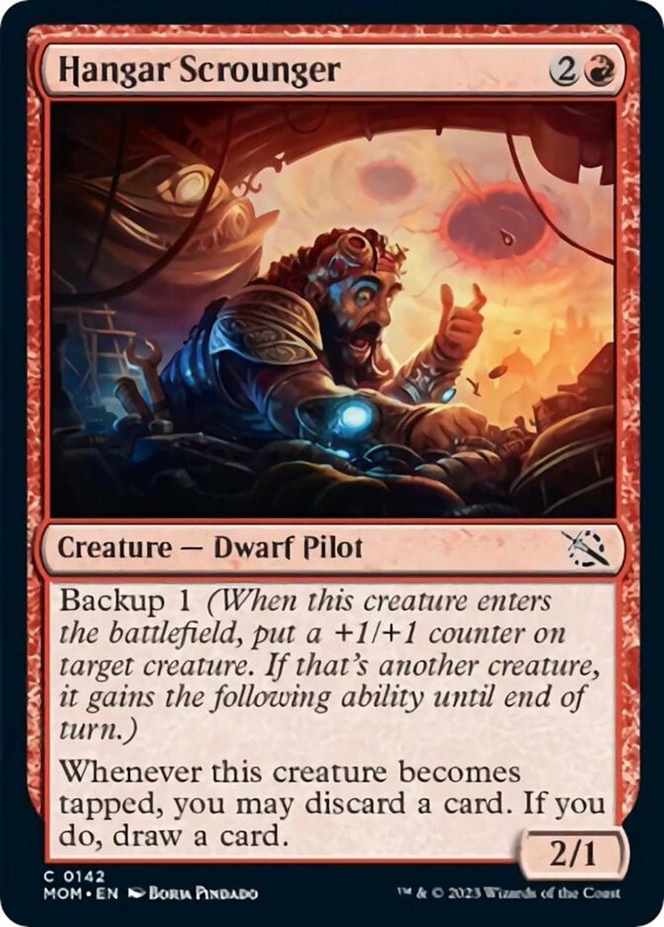Hangar Scrounger [MOM - 142] - Cartes Sportives Rive Sud