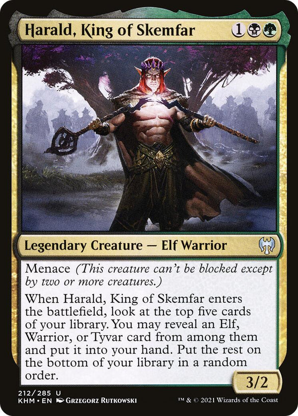 Harald, King of Skemfar [KHM - 212] - Cartes Sportives Rive Sud