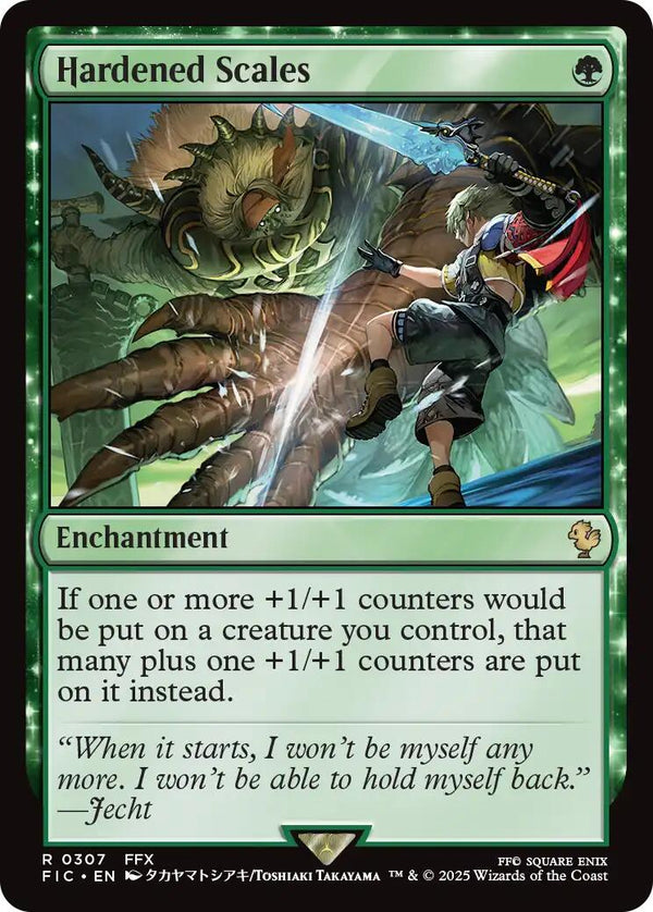 Hardened Scales [FIC - 307] - Cartes Sportives Rive Sud