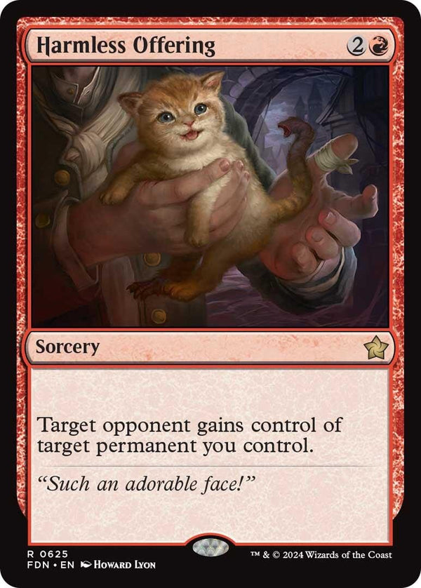 Harmless Offering [FDN - 625] - Cartes Sportives Rive Sud