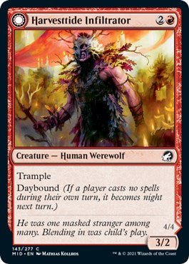 Harvesttide Infiltrator [MID - 143] - Cartes Sportives Rive Sud
