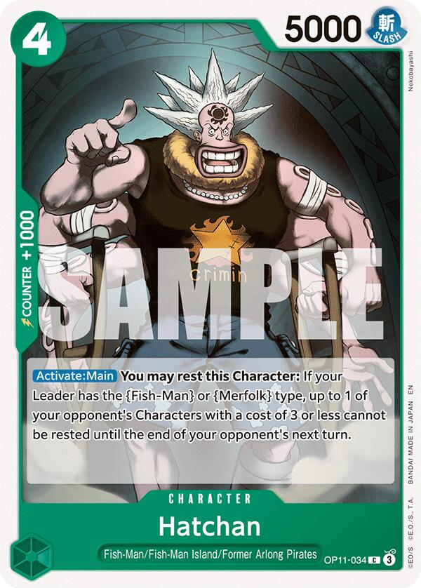 Hatchan [OP11 - OP11 - 034] - Cartes Sportives Rive Sud