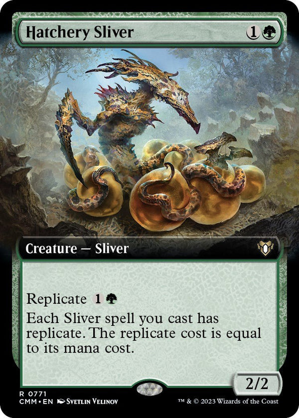 Hatchery Sliver (Extended Art) [CMM - 771] - Cartes Sportives Rive Sud
