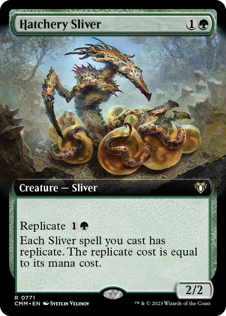 Hatchery Sliver (Extended Art) [CMM - 771] - Cartes Sportives Rive Sud