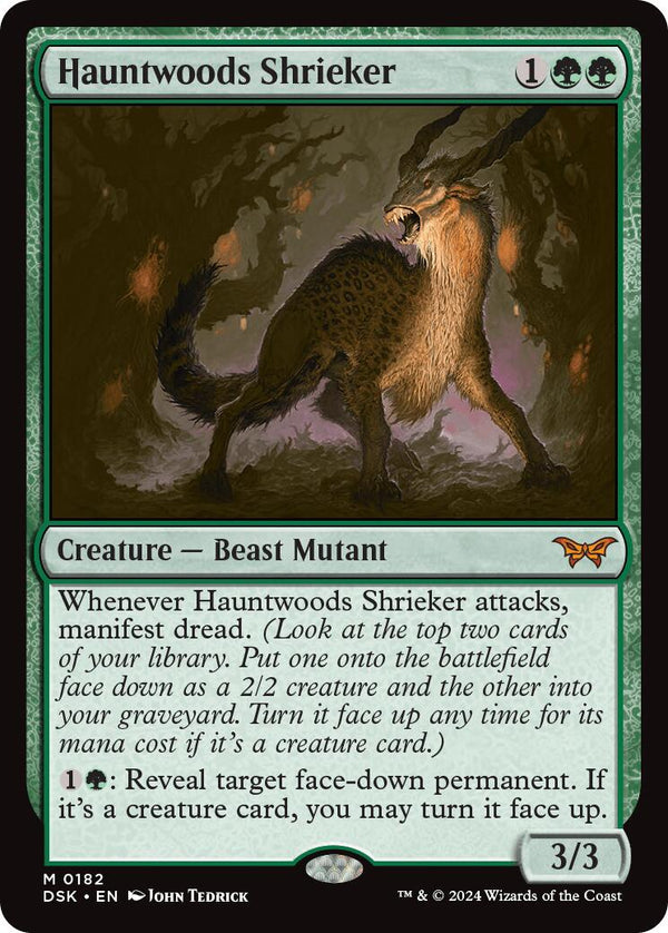 Hauntwoods Shrieker [DSK - 182] - Cartes Sportives Rive Sud