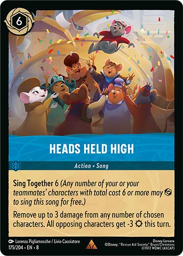 Heads Held High [8 - 175/204] - Cartes Sportives Rive Sud
