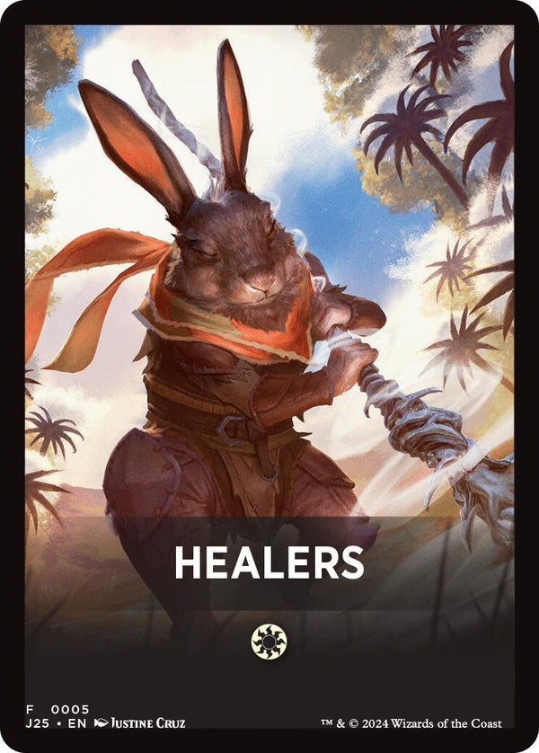 Healers Theme Card [J25 - 5] - Cartes Sportives Rive Sud