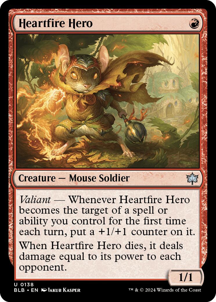 Heartfire Hero [BLB - 138] - Cartes Sportives Rive Sud