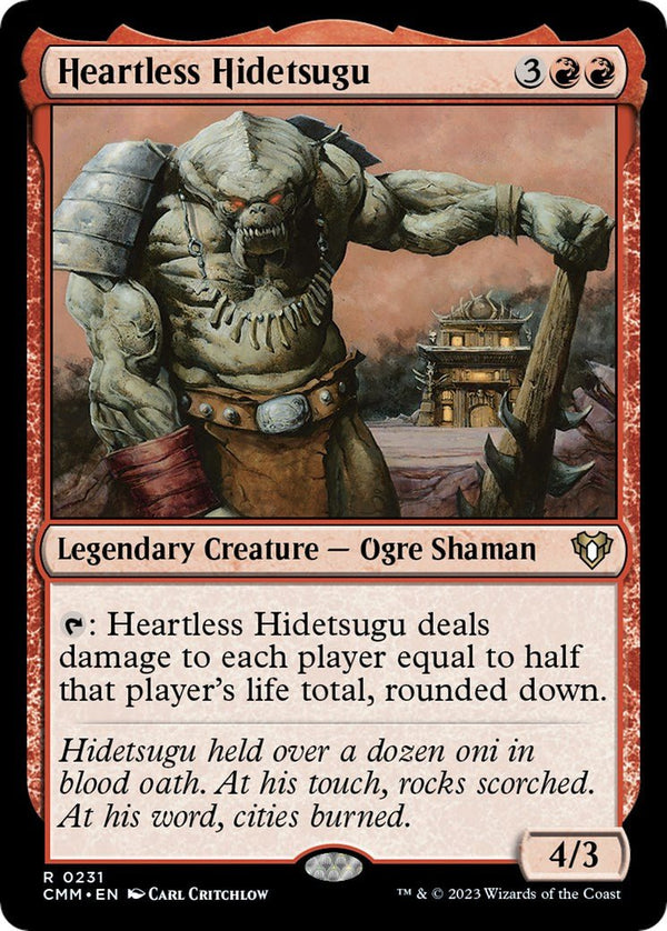 Heartless Hidetsugu [CMM - 231] - Cartes Sportives Rive Sud